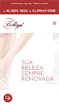 Mobile Screenshot of clinicabellage.com.br